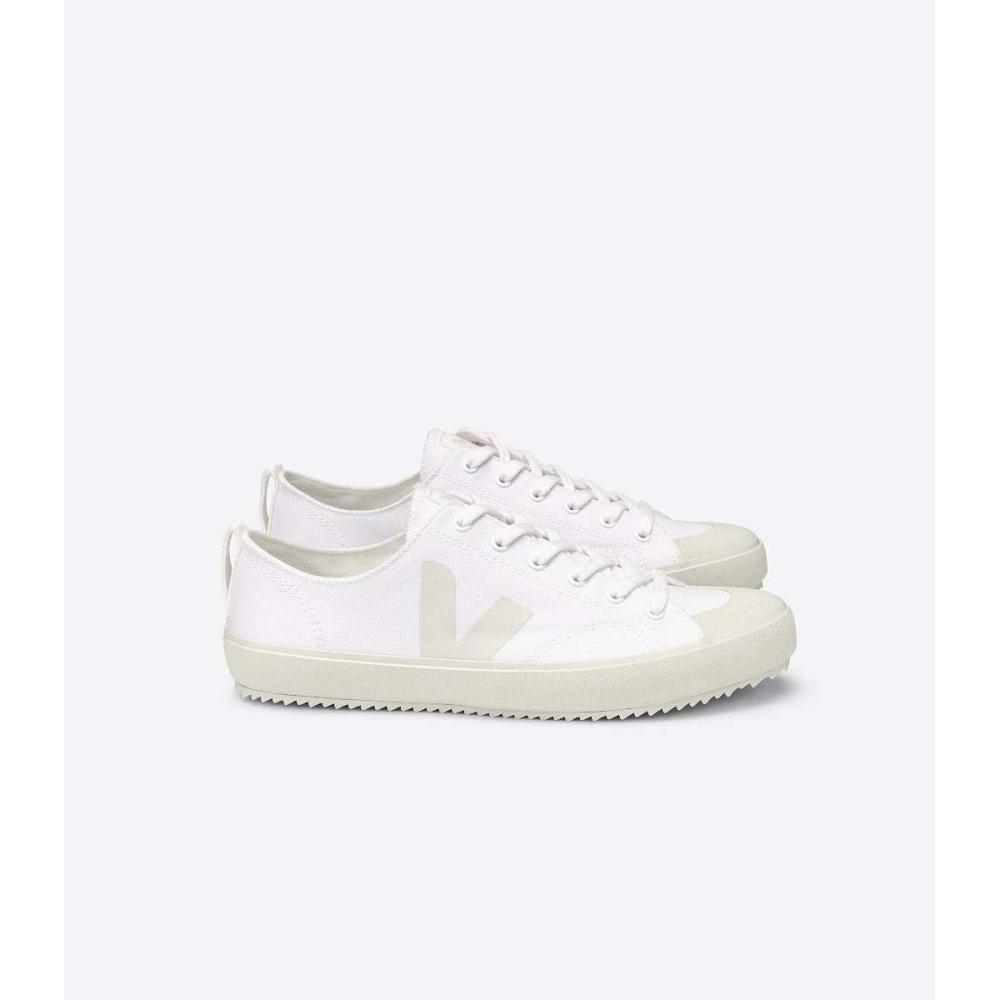 Pantofi Dama Veja NOVA CANVAS White/Grey | RO 533MQZ